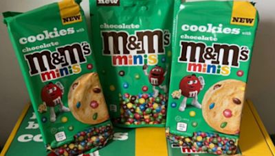 ‘I need these’ cry shoppers as they spot new M&M’s biscuits on shelves at Tesco