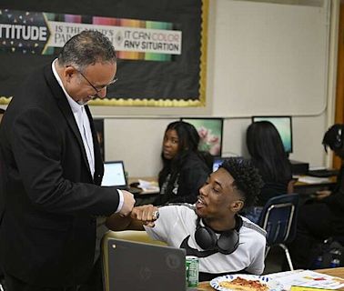 U.S. education secretary visits Little Rock, touts debt relief plan | Arkansas Democrat Gazette