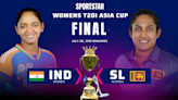 IND vs SL Women’s Asia Cup 2024 Final, Live Score: India opts to bat; Nisansala comes back for Sri Lanka