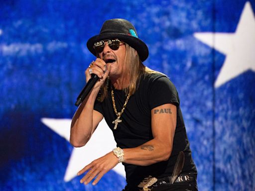 Kid Rock rallies Trump supporters at RNC as rocker leans into politics