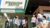 Unionized Starbucks workers go on strike in Worcester, 'sip-ins' staged elsewhere