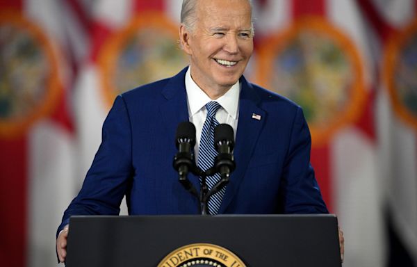 Biden is taking a swing at winning Florida, hopeful that abortion can boost Democrats in the GOP-trending state