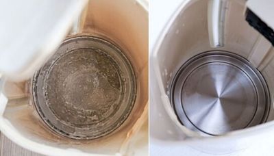 Kettle limescale 'completely disappears in under two minutes' thanks to product