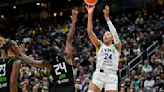 Lynx fall from ranks of the unbeaten in 83-82 overtime loss to Sun