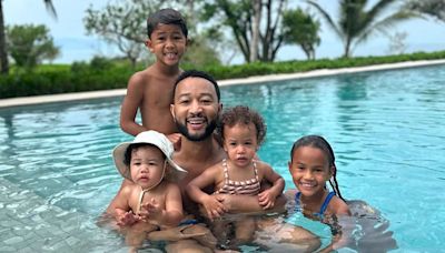 John Legend Teases Which of His Kids Prefers Him over Wife Chrissy Teigen: 'I Have One Out of Four' (Exclusive)