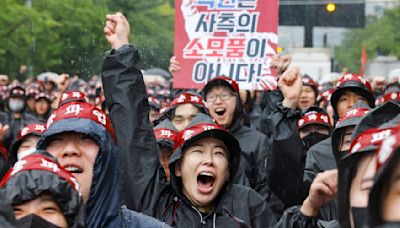 Samsung workers' union in South Korea kicks off 3-day strike