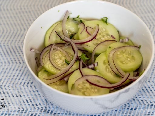 Ensalada de pepino, una receta muy fresca para el verano