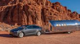 Tesla Model X Sees 71 Percent of Range While Towing a Luxury Travel Trailer