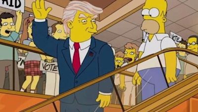 ‘Los Simpsons’ sorprenden con predicción sobre Donald Trump para 2024
