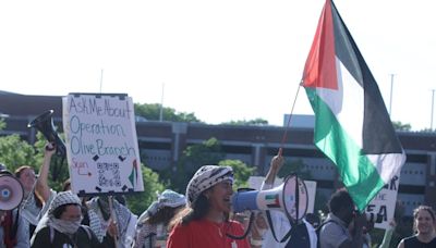 Protesters rally for Palestine at UK: ‘The students have awoken’