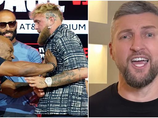 Carl Froch explains why Mike Tyson will 'play the game' in 'scripted' Jake Paul fight