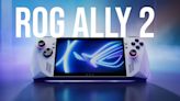 ASUS teases ROG Ally 2, the company's next PC gaming handheld, to be revealed tomorrow