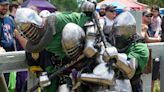 Getting medieval: This sport is a brutal human demolition derby with armor, axes and swords