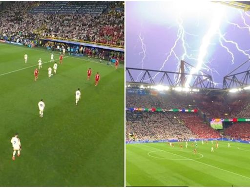 BREAKING: Germany vs Denmark has been suspended - the footage is terrifying