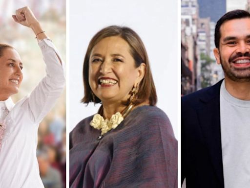 Elecciones Presidenciales México 2024: así van las encuestas entre Sheinbaum, Gálvez y Máynez
