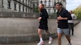 Rishi Sunak put though paces by 'Hardest Geezer' with jog through London