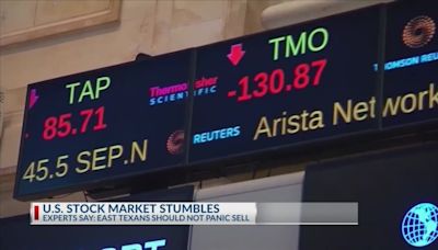 What stock market tumble means for East Texas