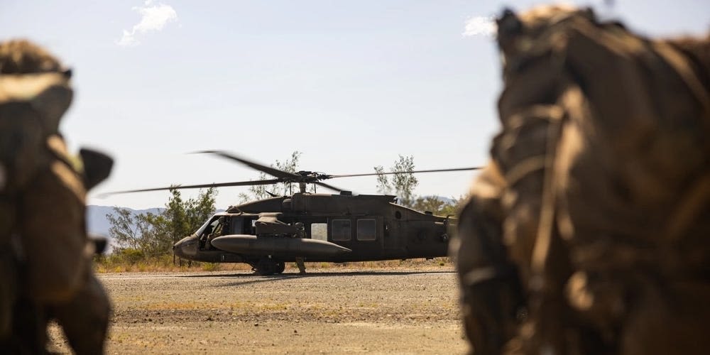 US and Philippine Marines train in seizing and defending key terrain near Taiwan's south coast in a show of force against China