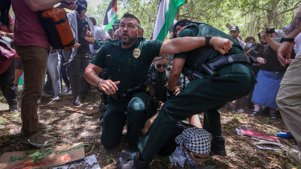 'Not a daycare': University of Florida explains arrests of anti-Israel protesters