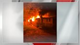 Two homes a total loss after early Monday morning fire in Polk County