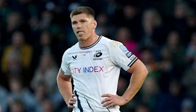Owen Farrell signs off from Saracens career with narrow defeat at Northampton