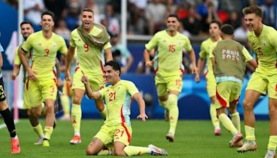 España gana el oro en fútbol masculino tras derrotar a Francia en una final histórica