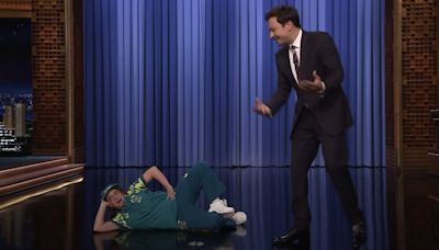 'What a world': Rachel Dratch appears as Raygun the breakdancer after the internet wills it into existence