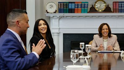 Kim Kardashian joins VP Harris for criminal justice roundtable with formerly incarcerated Black and brown citizens