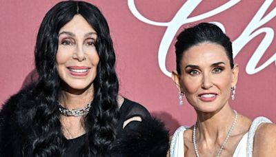 En fotos: del cariñoso encuentro de Cher y Demi Moore a los osados looks de Heidi Klum y su hija Leni