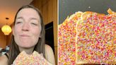 I made fairy bread, a 3-ingredient Australian dessert often served at kids' birthday parties. It made me nostalgic for my childhood.