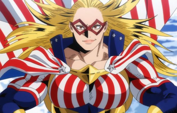 My Hero Academia Fans Are Finally Getting a Closer Look at Star and Stripe, the Anime's First American Hero - IGN