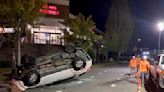 Woman arrested for DUII after flipping car in Beaverton, police say
