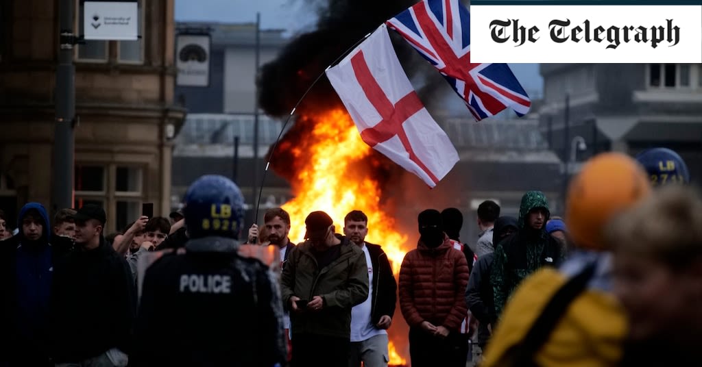 Britain braced for far-right protests after riots spread to Sunderland