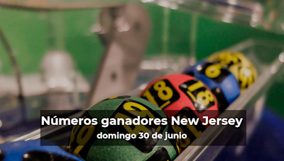 Lotería de Nueva Jersey en vivo: resultados y ganadores del domingo 30 de junio de 2024 - El Diario NY