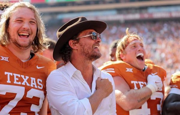 Why is Matthew McConaughey a Texas fan? Hometown, college and more to know about Longhorns superfan | Sporting News