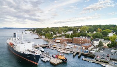 Lifeboat malfunction keeps Maine Maritime training cruise close to home