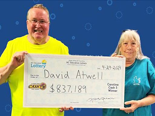 North Carolina Man Wins $837K Lottery Prize After Sister Had a Dream He Found a 'Bunch of Gold'