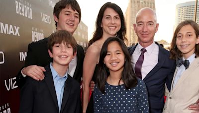 La enigmática vida de los hijos de Jeff Bezos