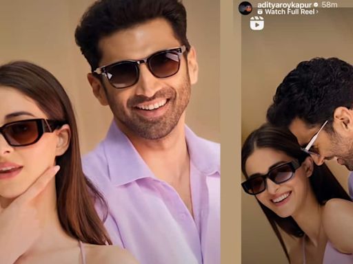 Aditya Roy Kapoor shares an ad video with Ananya Panday amid swirling break-up rumours