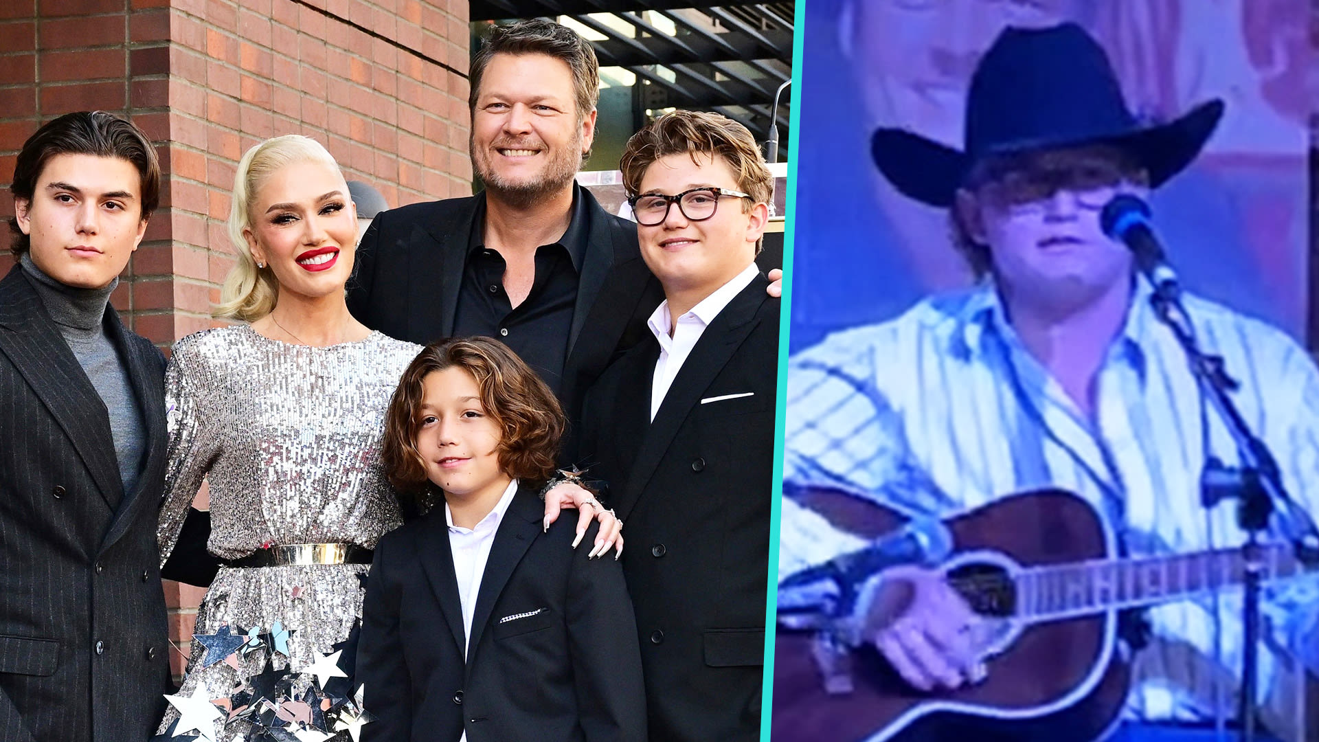 Gwen Stefani's Son Zuma Rossdale, 15, Makes Country Music Debut Onstage At Blake Shelton's Bar | Access