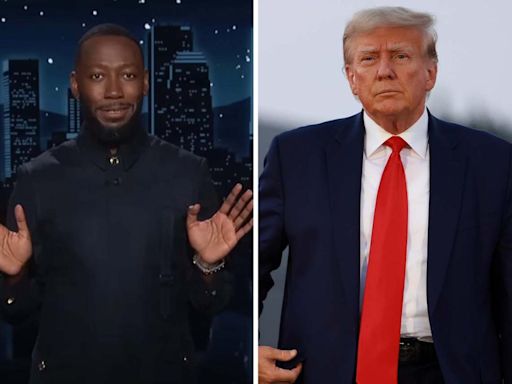 Lamorne Morris mocks Trump campaign again on 'Jimmy Kimmel Live' when they get his name wrong: "I don’t know who ‘Lamont Morris’ is"