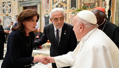 What Hochul said at the Vatican