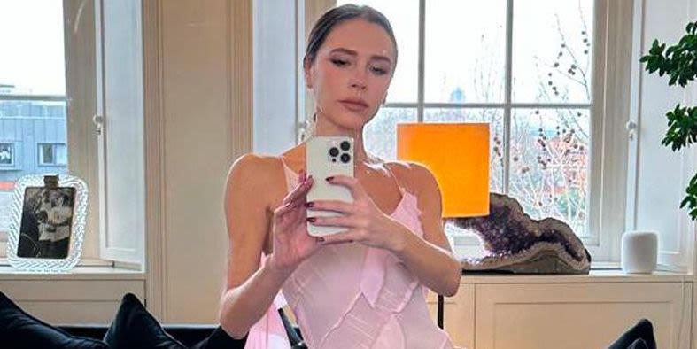 Victoria Beckham turns 50 and stuns in *super* subtle see-through gown