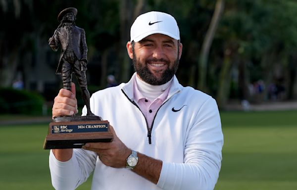 It's a boy! Scottie Scheffler arrives at PGA Championship with a newborn at home