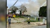 San Jose convalescent home briefly evacuated as firefighters battled blaze nearby