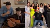 New dad Varun Dhawan shows off his singing skills, ‘OG Stree’ Shraddha Kapoor stuns in red at Munjya’s success bash; WATCH