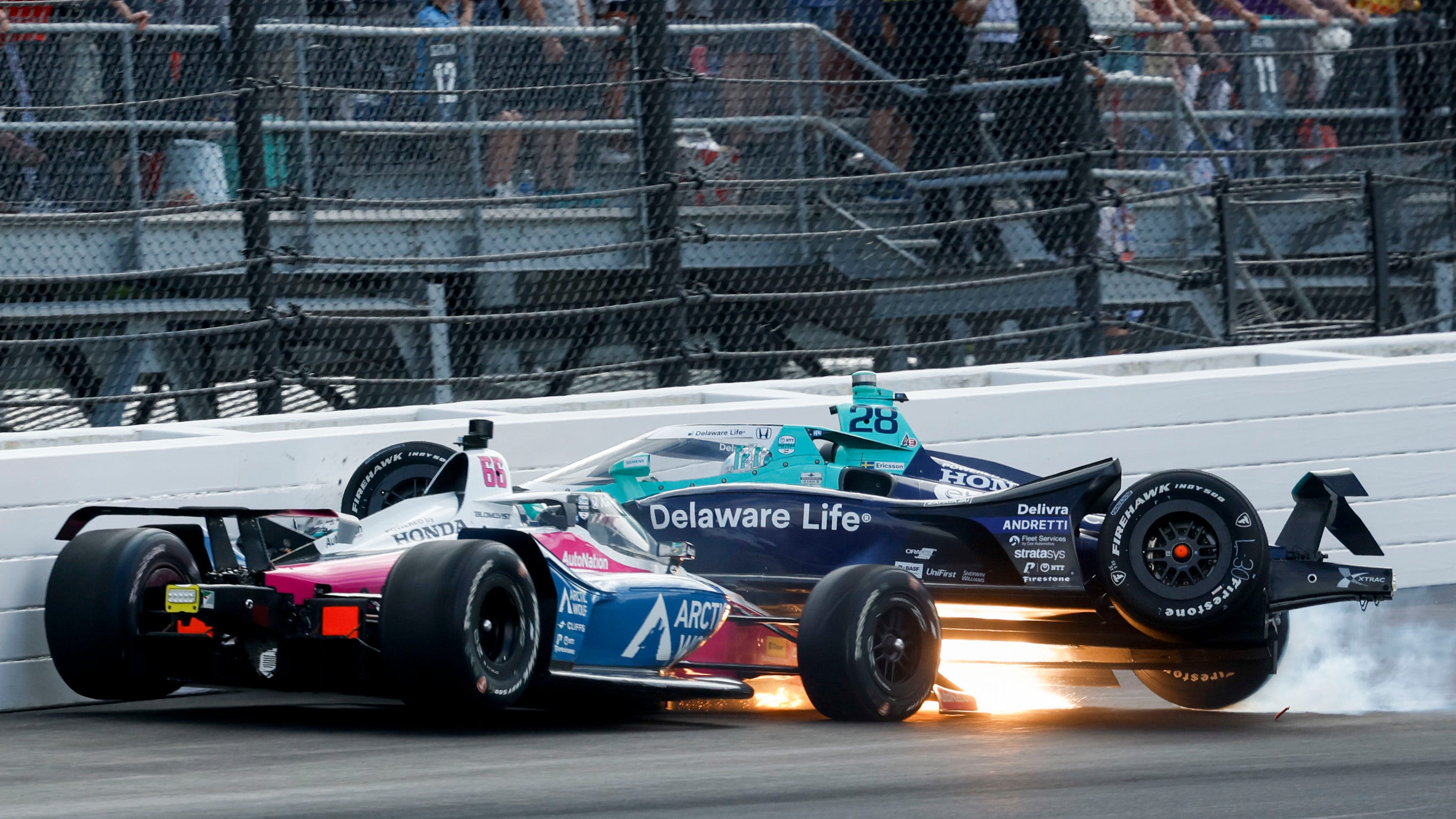 Tom Blomqvist on his Indy 500 crash with Marcus Ericsson and Pietro Fittipaldi