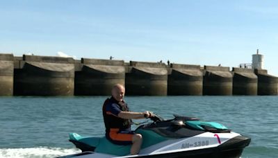 Sir Ed Davey jet skis into ‘very excited’ Lib Dem conference