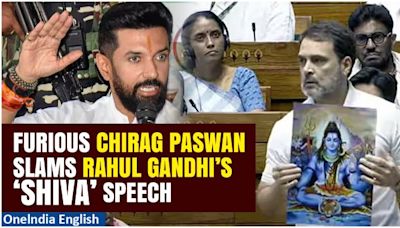 Chirag Paswan Criticises Rahul Gandhi for Controversial Lord Shiva Remarks - Oneindia