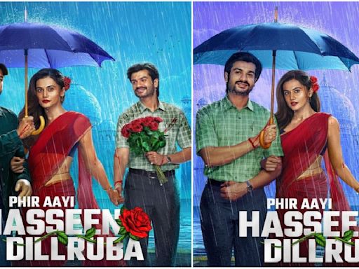 Phir Aayi Hasseen Dillruba Poster OUT: Taapsee Pannu, Vikrant Massey and Sunny Kaushal bring back 'kaatilana ishq' in thrilling first glimpse